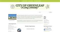 Desktop Screenshot of greenleaf-idaho.us